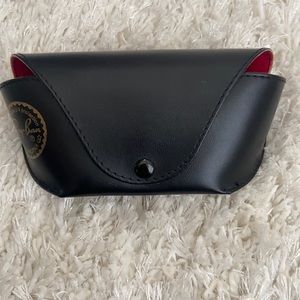 Ray Ban Case black and red